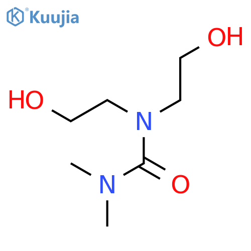 Urea, N,N-bis(2-hydroxyethyl)-N',N'-dimethyl- structure