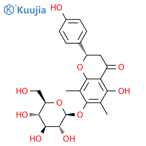 Farrerol 7-O-β-D-glucopyranoside structure