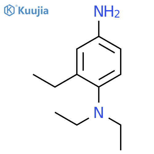 1,4-BENZENEDIAMINE, N1,N1,2-TRIETHYL- structure