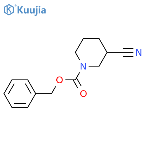 1-cbz-3-Cyanopiperidine structure