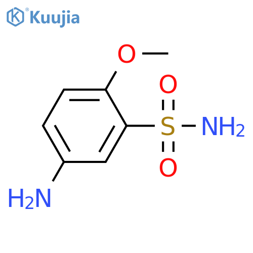 5-Amino-2-methoxybenzenesulfonamide structure