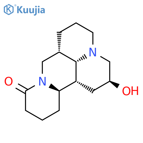 (+)-9alpha-hydroxymatrine structure
