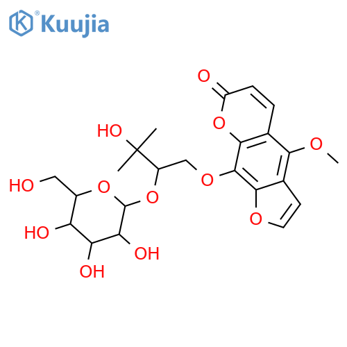 Byakangelicin; (R)-form, 2'-O-β-D-Glucopyranoside structure