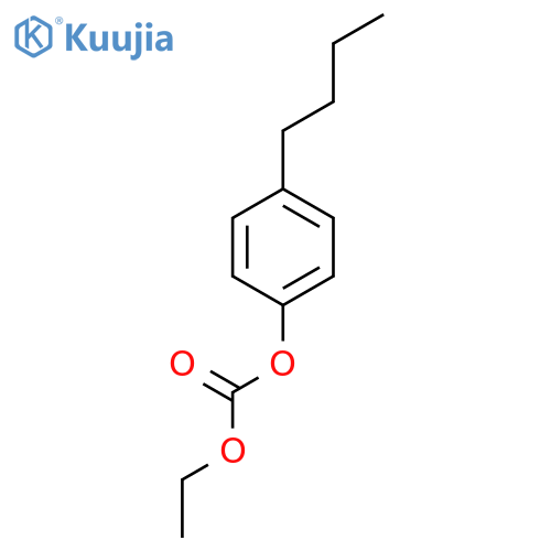 CARBONIC ACID, 4-BUTYLPHENYL ETHYL ESTER structure