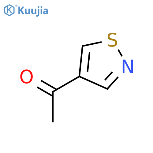 1-(1,2-thiazol-4-yl)ethan-1-one structure