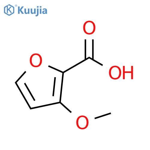 2-Furancarboxylic acid, 3-methoxy- structure