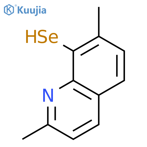 8-QUINOLINESELENOL, 2,7-DIMETHYL- structure