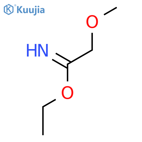 Ethanimidic acid, 2-methoxy-, ethyl ester structure