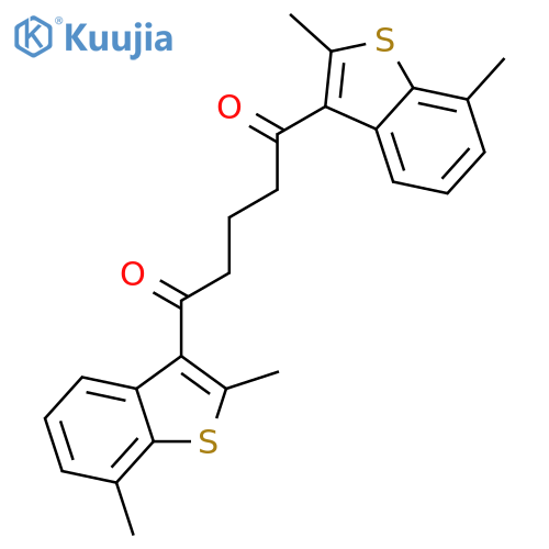 1,5-PENTANEDIONE, 1,5-BIS(2,7-DIMETHYLBENZO[B]THIEN-3-YL)- structure