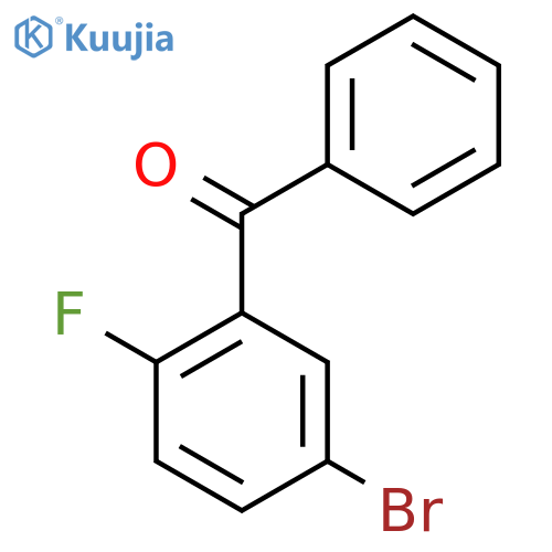 (5-Bromo-2-fluorophenyl)(phenyl)methanone structure