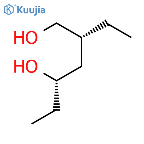 1,4-Hexanediol, 2-ethyl-, (2R,4S)- structure