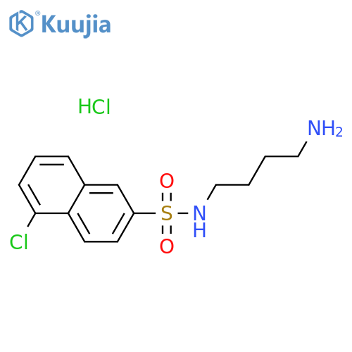 N-(4-Aminobutyl)-5-chloro-2-naphthalenesulfonamide Hydrochloride structure