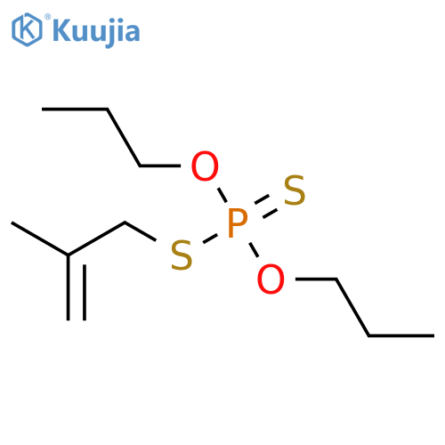 PHOSPHORODITHIOIC ACID, S-(2-METHYL-2-PROPENYL) O,O-DIPROPYL ESTER structure