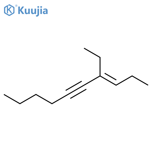 3-Decen-5-yne, 4-ethyl-, (E)- structure