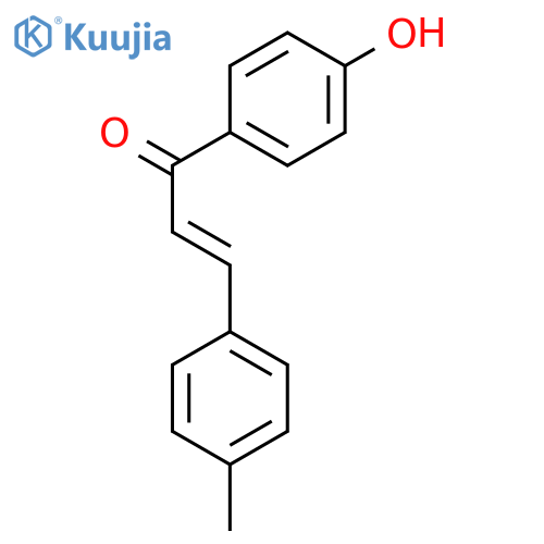 2-Propen-1-one, 1-(4-hydroxyphenyl)-3-(4-methylphenyl)- structure