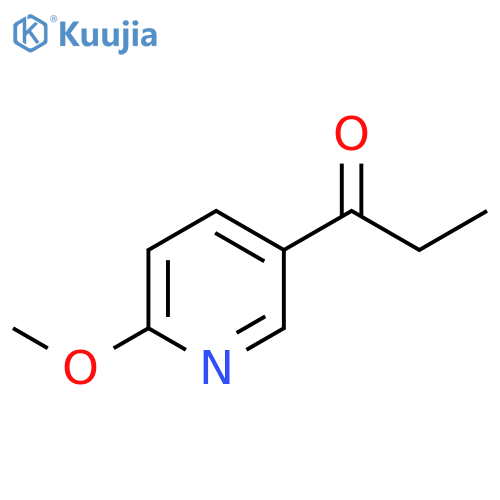1-(6-methoxypyridin-3-yl)propan-1-one structure