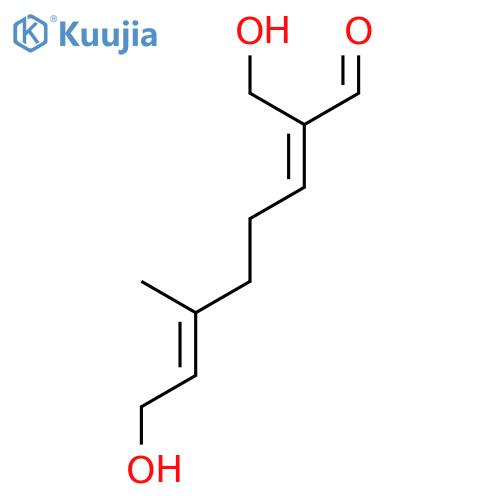 2,6-Octadienal, 8-hydroxy-2-(hydroxymethyl)-6-methyl-, (E,E)- structure