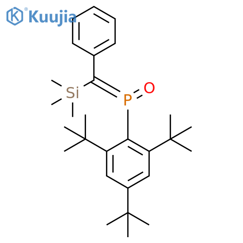 Phosphine oxide,[phenyl(trimethylsilyl)methylene][2,4,6-tris(1,1-dimethylethyl)phenyl]- structure