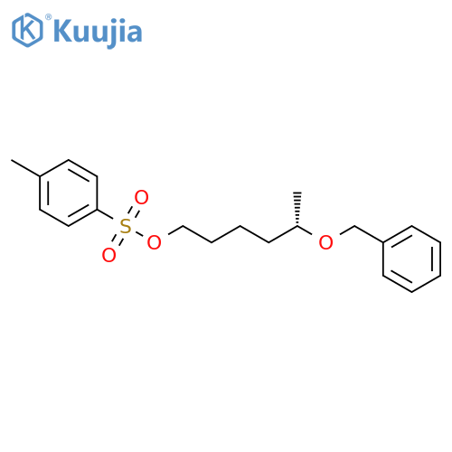 1-Hexanol, 5-(phenylmethoxy)-, 4-methylbenzenesulfonate, (S)- structure