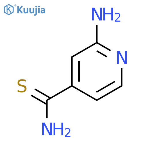 2-Aminopyridine-4-carbothioamide structure