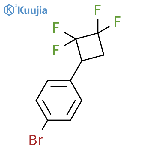 4-(2,2,3,3-Tetrafluorocyclobutyl)-Bromobenzene structure
