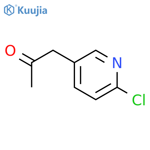 1-(6-chloropyridin-3-yl)propan-2-one structure