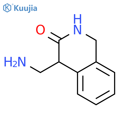 3(2H)-Isoquinolinone,4-(aminomethyl)-1,4-dihydro- structure