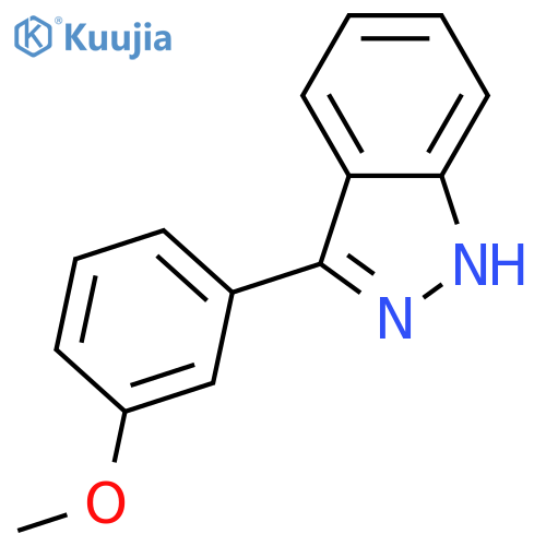 3-(3-Methoxyphenyl)-1H-indazole structure