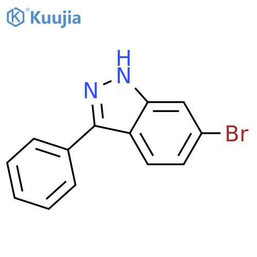 6-Bromo-3-phenyl-1H-indazole structure