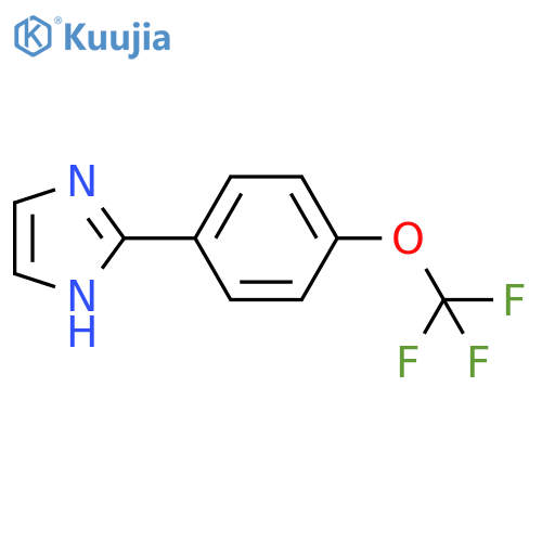 2-(4-Trifluoromethoxyphenyl)-1h-imidazole structure