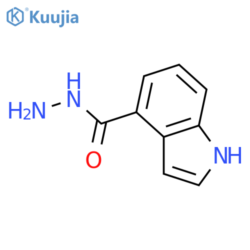 1H-Indole-4-carbohydrazide structure