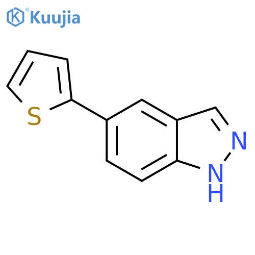 5-Thiophen-2-yl-1H-indazole structure