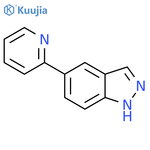 5-Pyridin-2-yl-1H-indazole structure