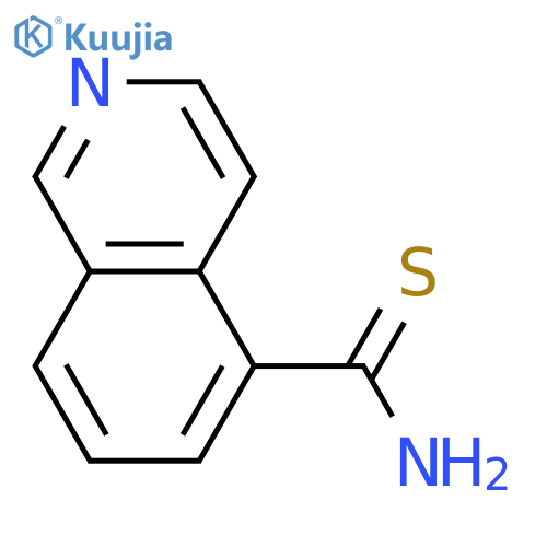 Isoquinoline-5-thiocarboxamide structure