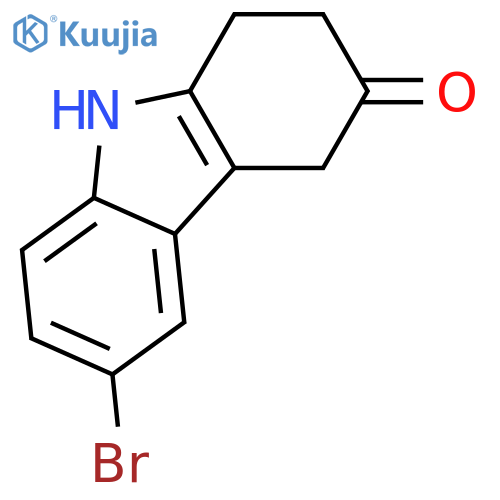 6-Bromo-1,2,4,9-Tetrahydrocarbazol-3-One structure