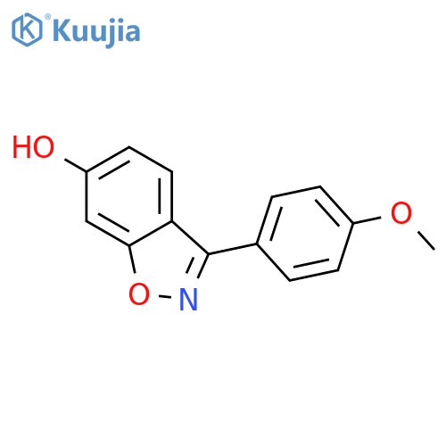 3-(4-Methoxy-Phenyl)-Benzodisoxazol-6-Ol structure