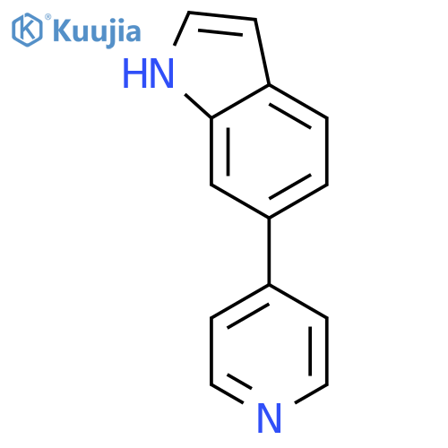 6-(Pyridin-4-yl)-1H-indole structure