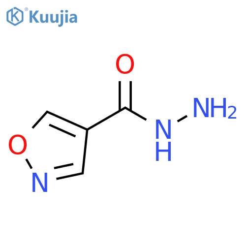 4-Isoxazolecarboxylicacid, hydrazide structure