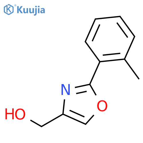 4-Oxazolemethanol,2-(2-methylphenyl)- structure