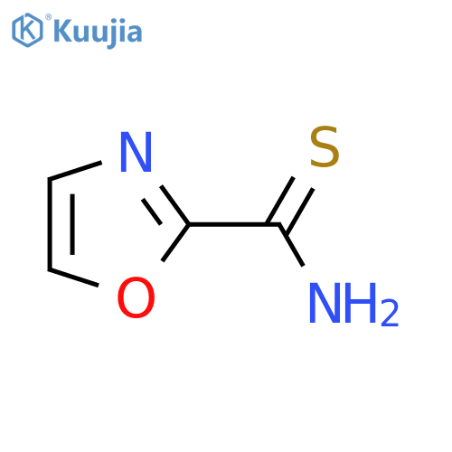 Oxazole-2-carbothioic acid amide structure