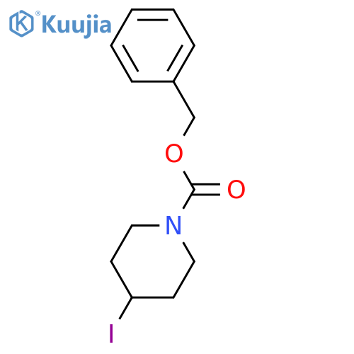 Benzyl 4-iodopiperidine-1-carboxylate structure