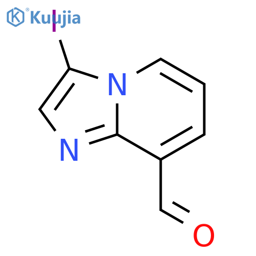 3-Iodoimidazo1,2-APyridine-8-Carbaldehyde structure