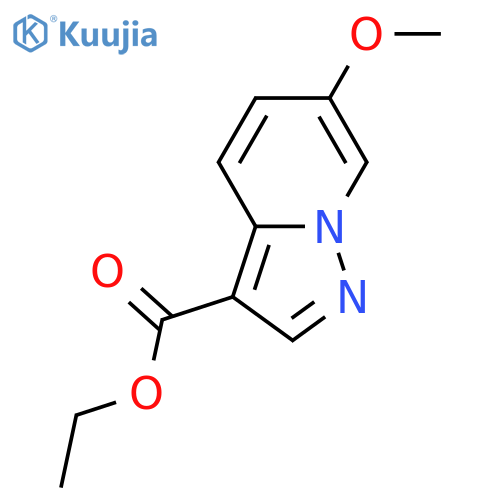 Ethyl 6-methoxypyrazolo[1,5-a]pyridine-3-carboxylate structure