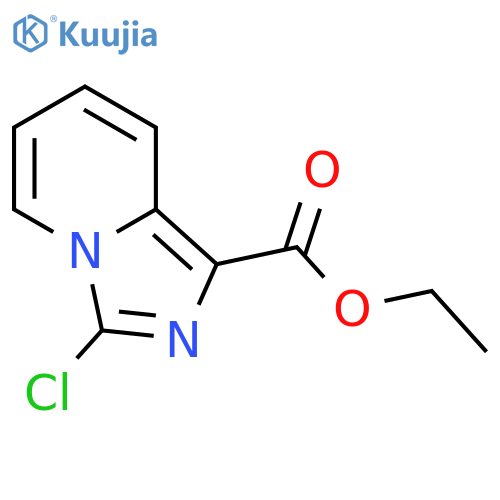 Ethyl 3-chloroimidazo[1,5-a]pyridine-1-carboxylate structure