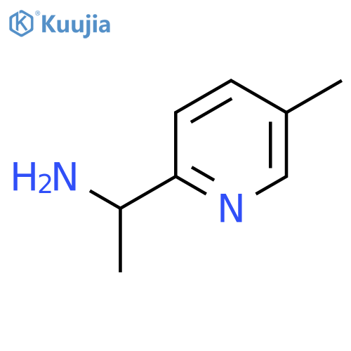 1-(5-Methylpyridin-2-yl)ethanamine structure