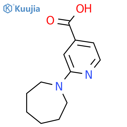 2-Azepan-1-ylisonicotinic Acid structure