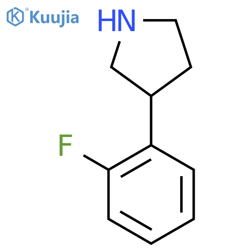 3-(2-Fluorophenyl)pyrrolidine structure