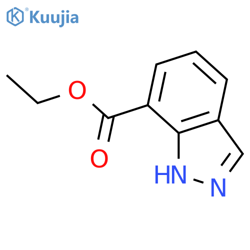Ethyl 1H-indazole-7-carboxylate structure