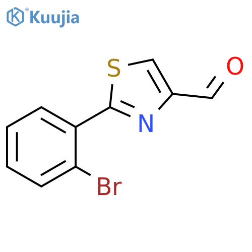 2-(2-Bromophenyl)thiazole-4-carbaldehyde structure