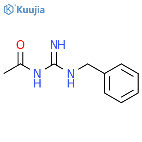 Acetamide, N-[imino[(phenylmethyl)amino]methyl]- structure
